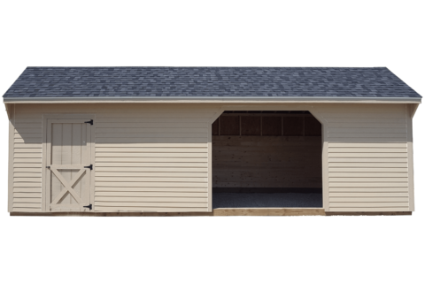 portable horse shelter, kauffman structures