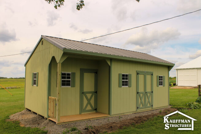 beautiful shed delivered to you