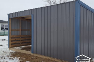 exterior loafing shed