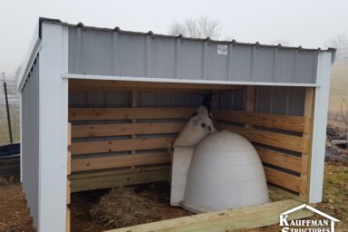 goat loafing shed