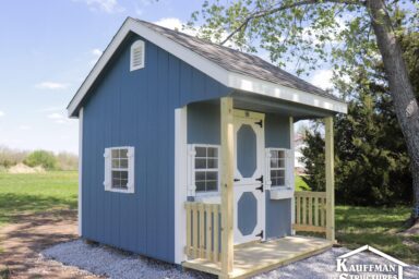 wooden playhouse