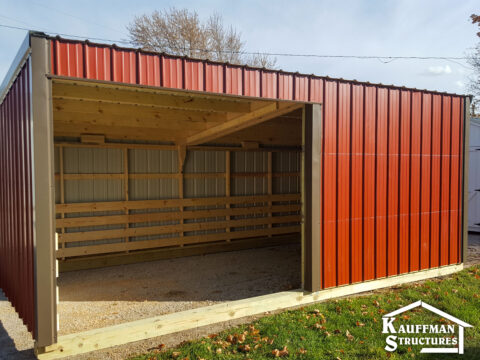 loafing shed for sale in oscaloosa