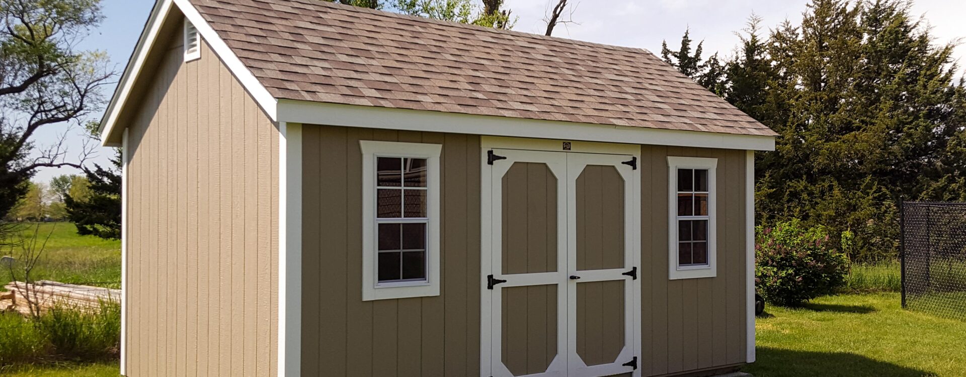 cottage wood shed