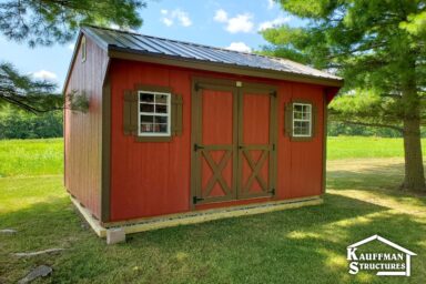 backyard storage shed in centerville iowa