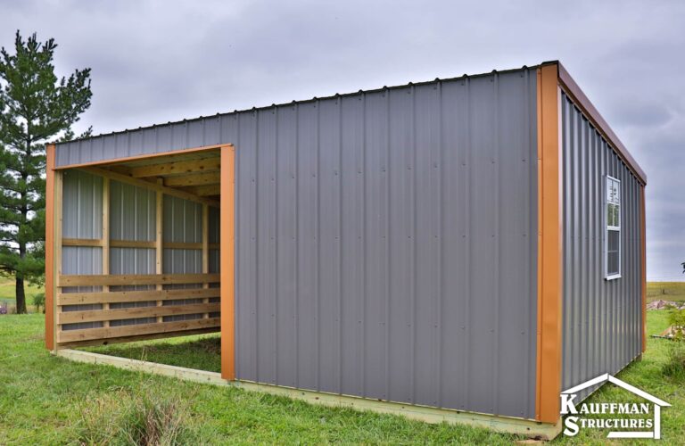 livestock loafing shed