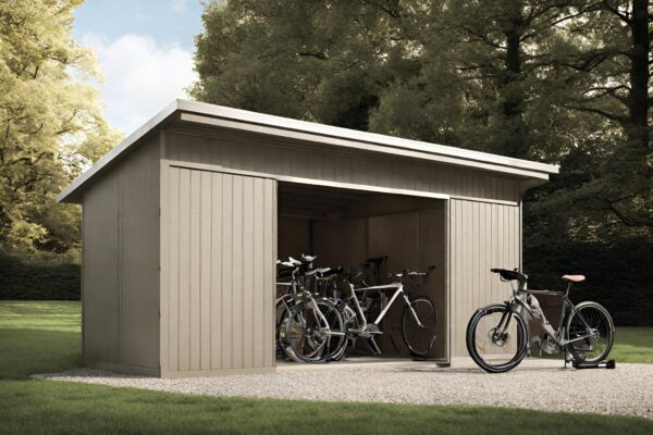 bike storage shed