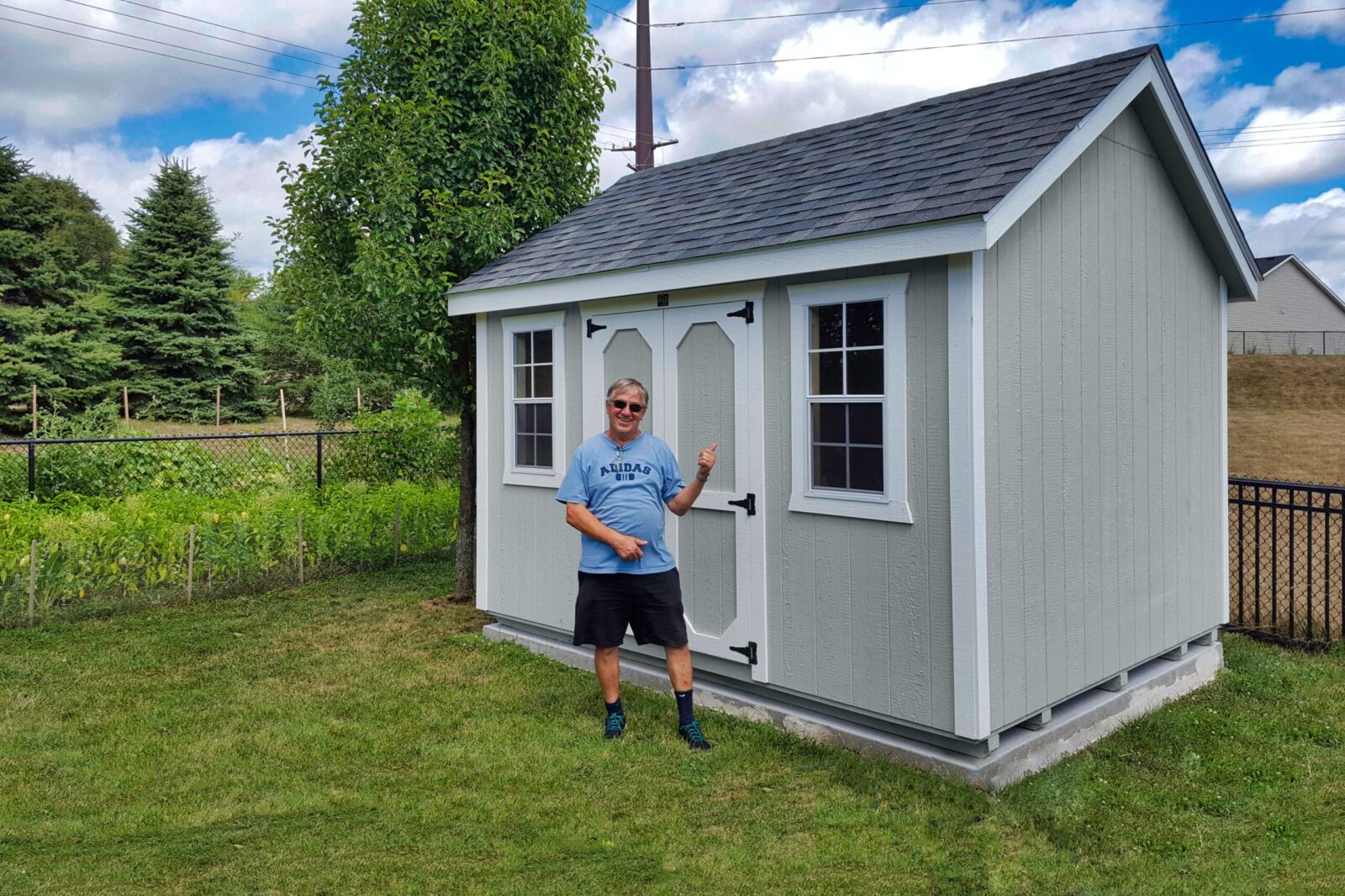 10x20 shed man cottage