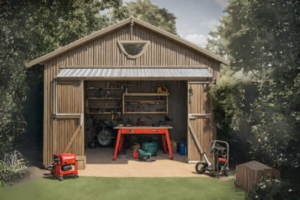 small tool shed