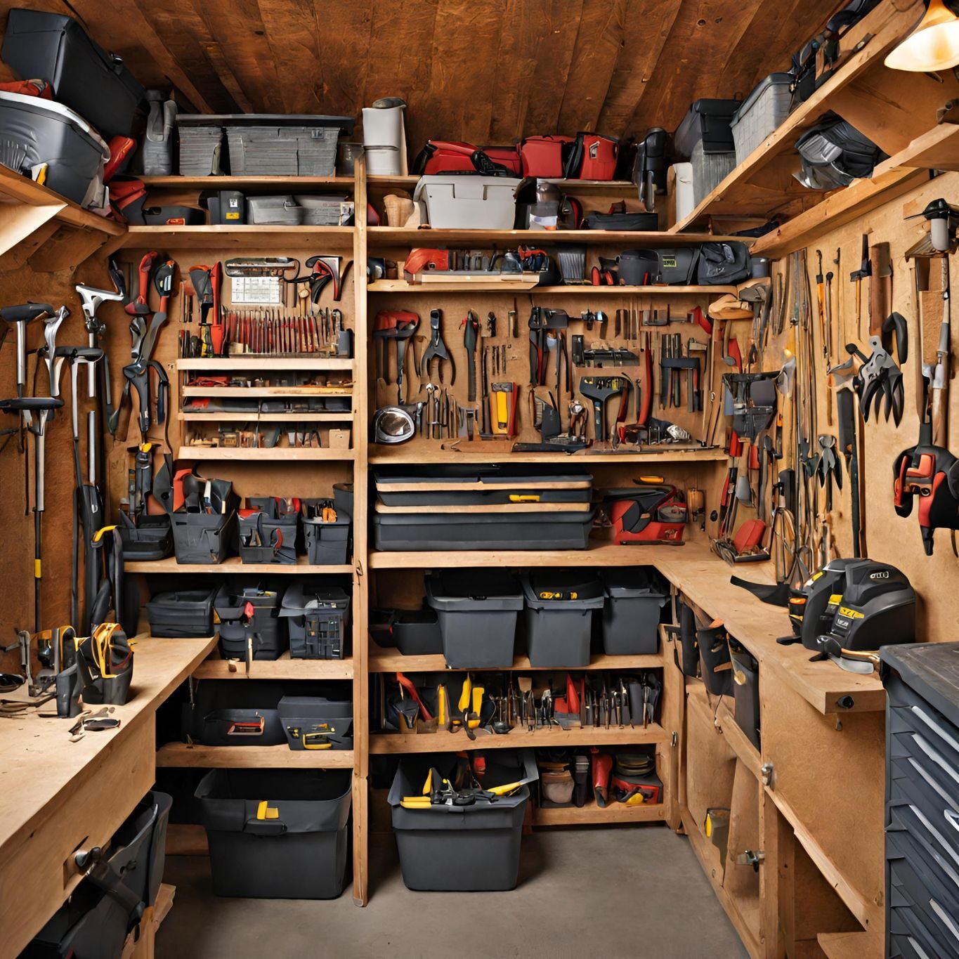 small workshop shed