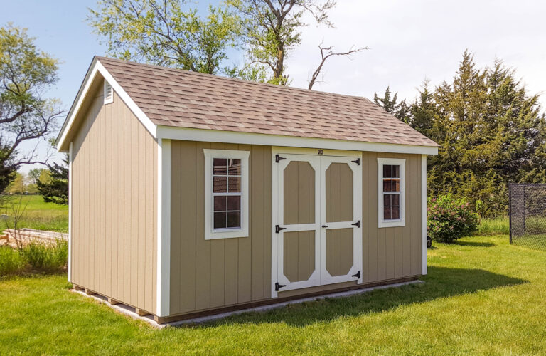 cottage wood shed