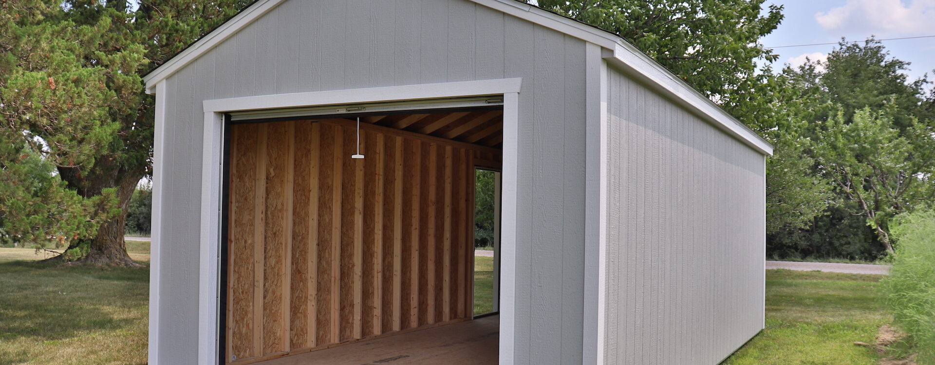 workshop shed work space