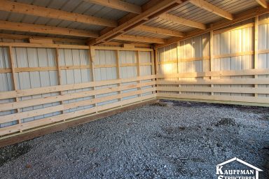 interior loafing sheds