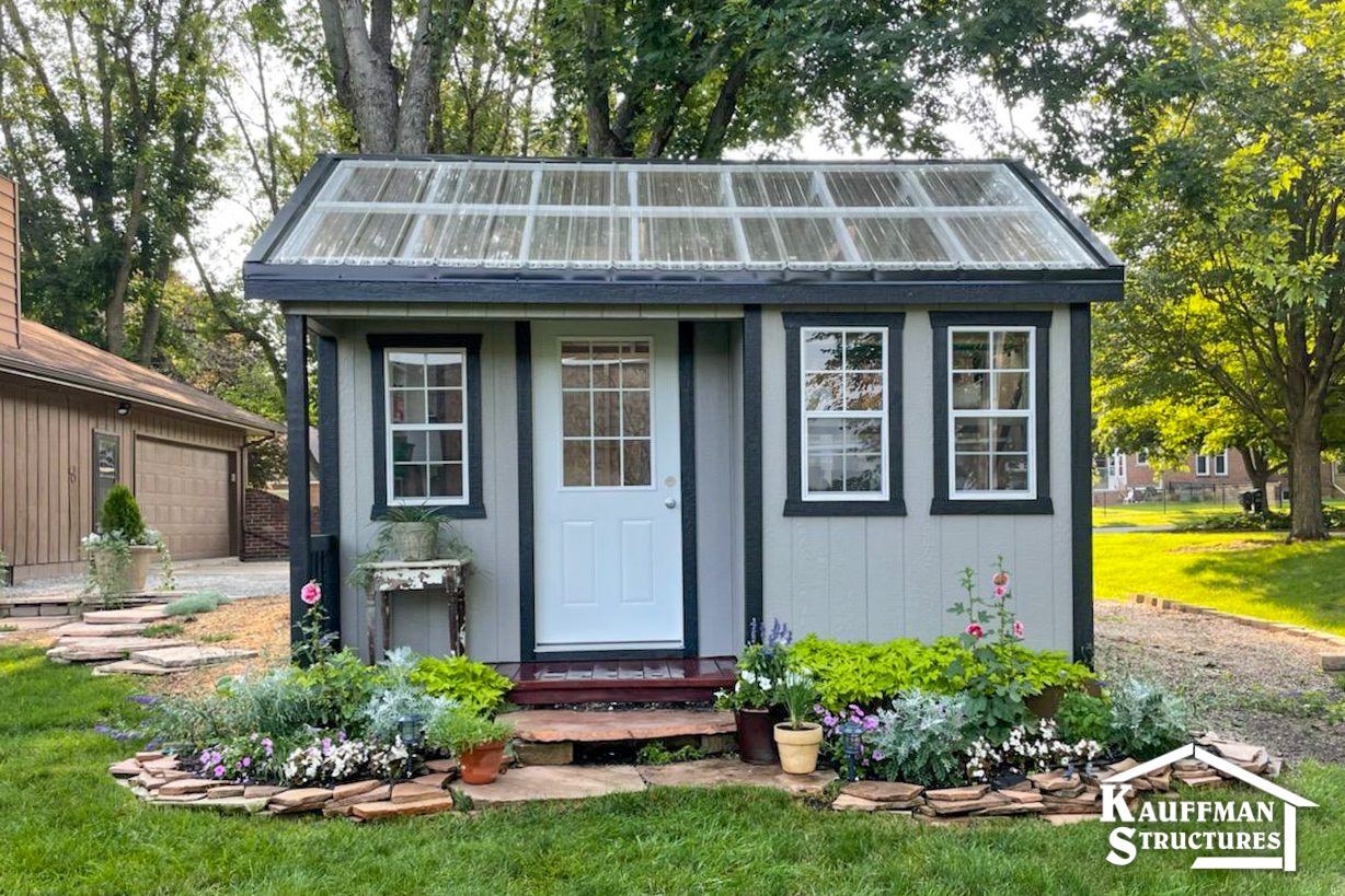 10x12 sheds cottage greenhouse