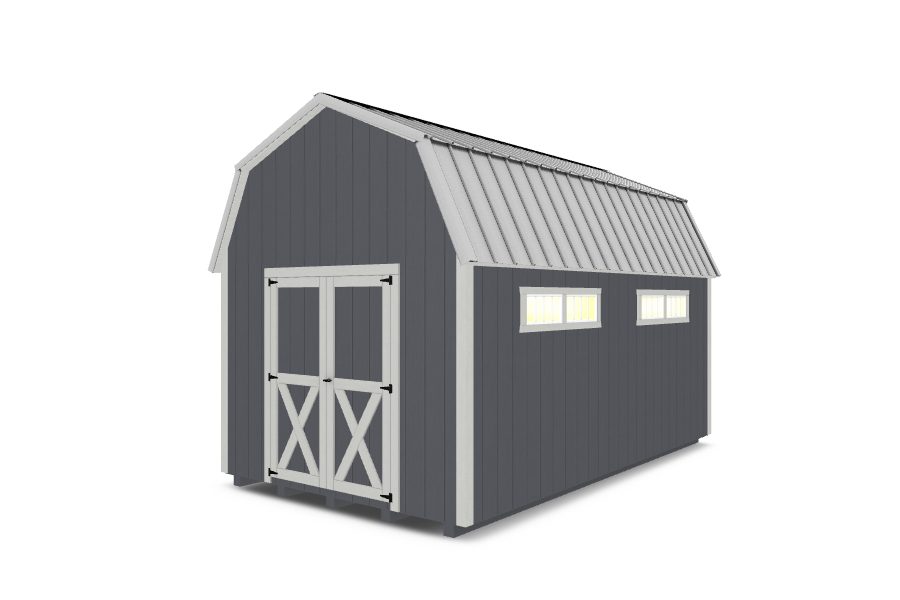 high barn shed 3d design
